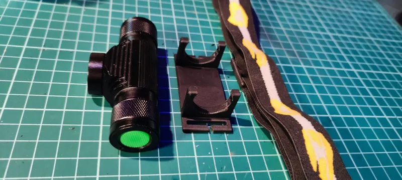 Frontal LED head support