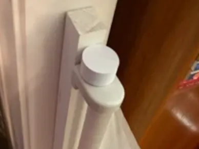 Baby gate stopper