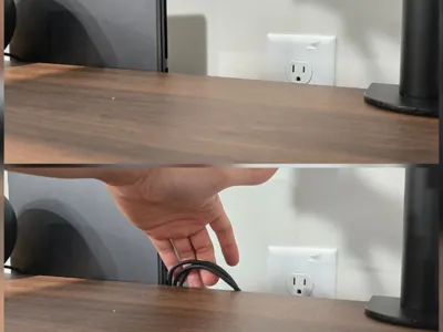 Hidden Cable Stuffer (Screw Mount)