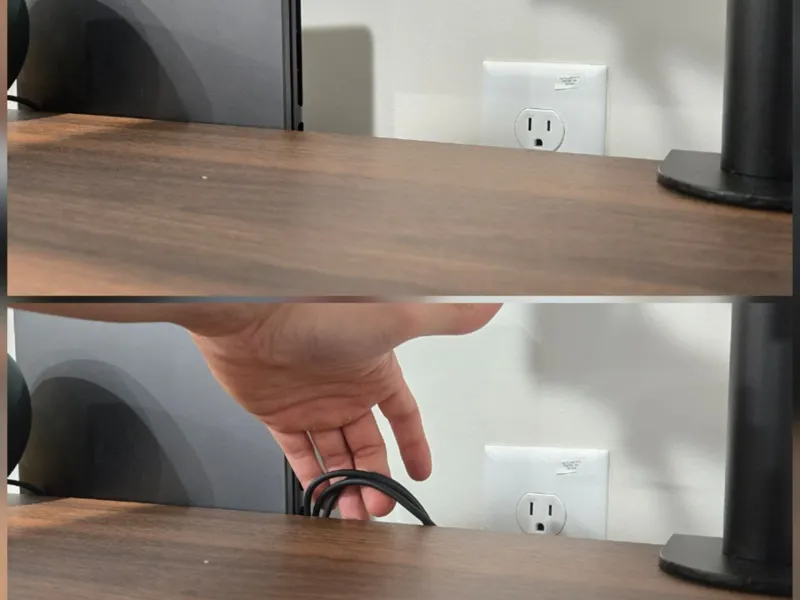 Hidden Cable Stuffer (Screw Mount)