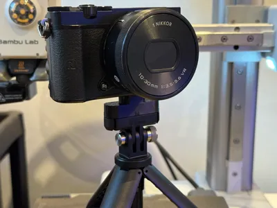 GoPro Magnetic Latch Mount to Camera Screw Adapter