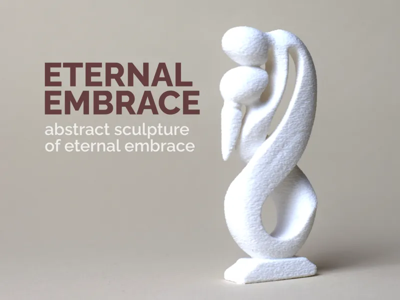 Ethernal Embrace Love and unity in endless harmony