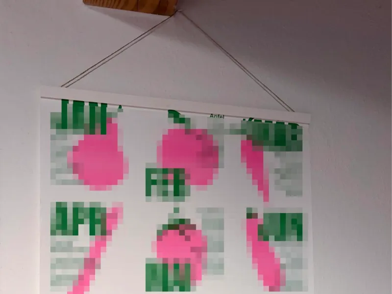 Parametrische Posterschiene DIN A2