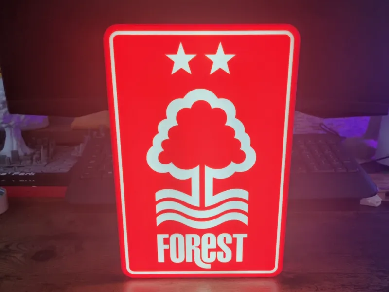 Nottingham Forest Box Light