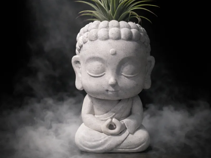 Baby Buddha planter  
