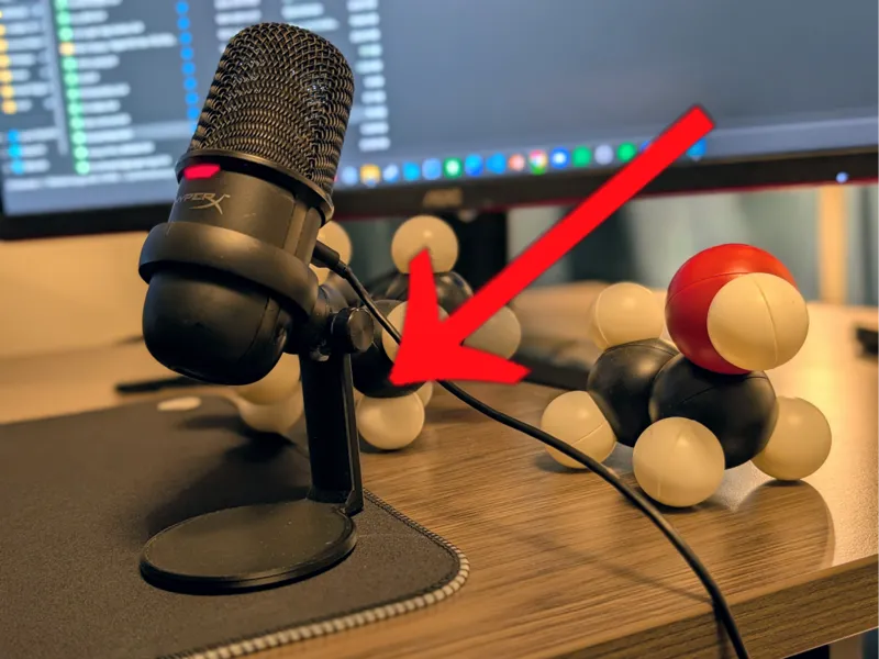 Replacement stand for HyperX SoloCast