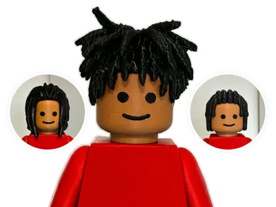 3 x Dreadlocks for Brick XXXtentacion style + more