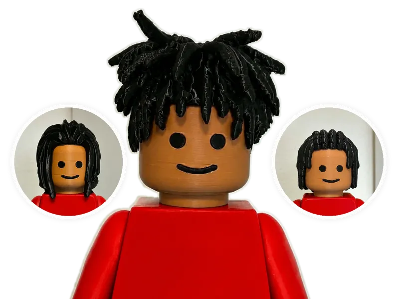 3 x Dreadlocks for Brick XXXtentacion style + more