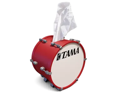 Drum Tissue Box