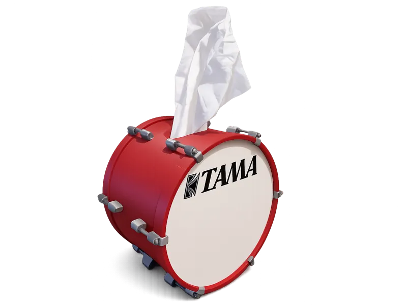 Drum Tissue Box