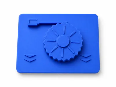 Spinning Wheel Clicker Fidget / 24 Tooth