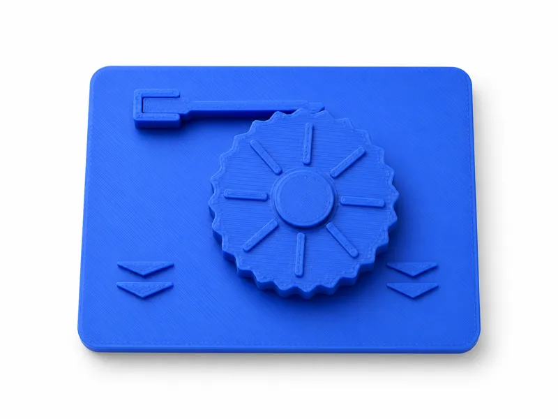 Spinning Wheel Clicker Fidget / 24 Tooth