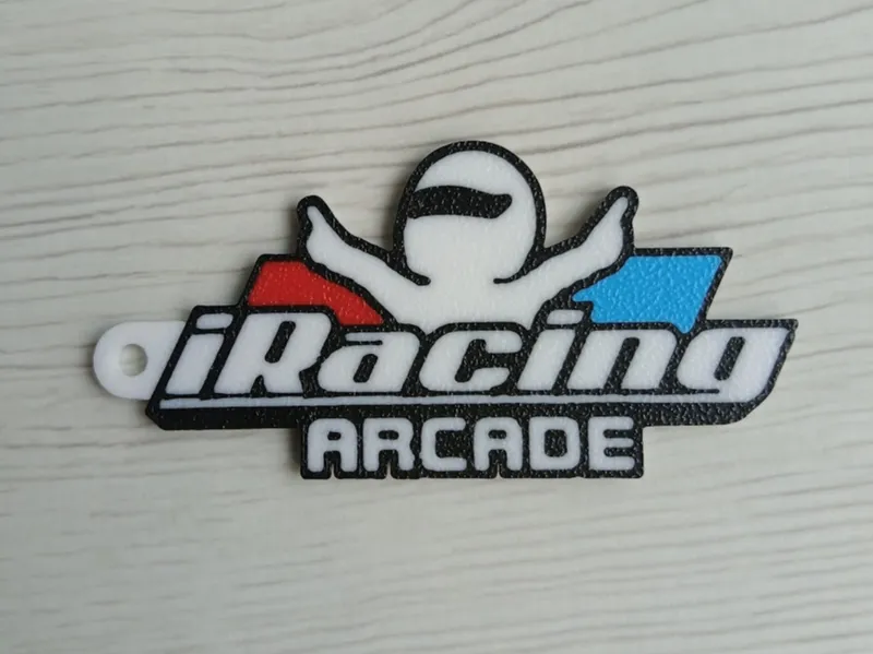 Iracing arcade keychain
