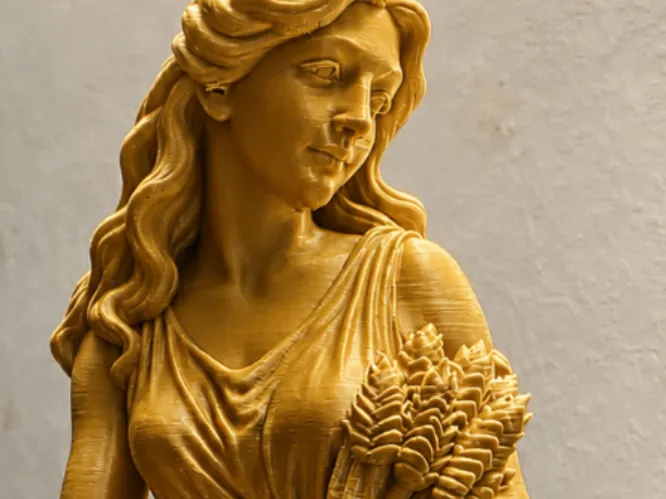 Virgo Zodiac Goddess Statue