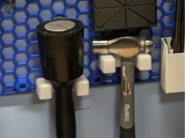 Honeycomb Storage Wall Hammer / Large Tool hanger