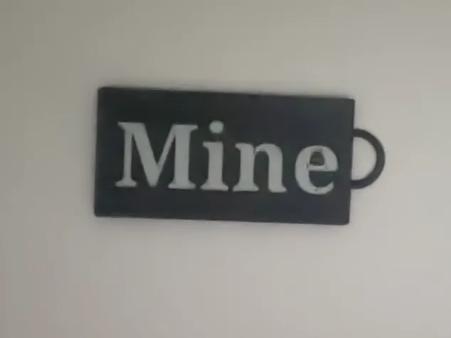 Mine Keychain