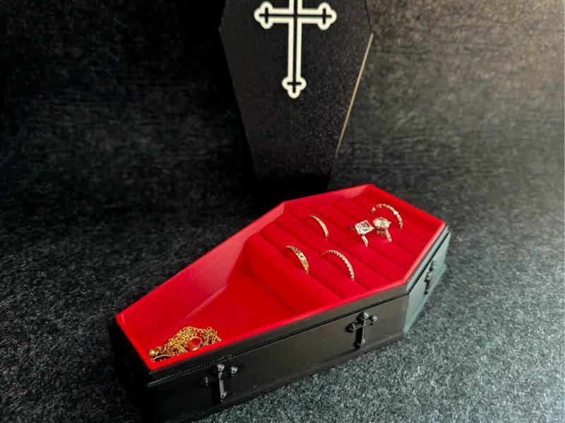 Coffin Jewelry Box
