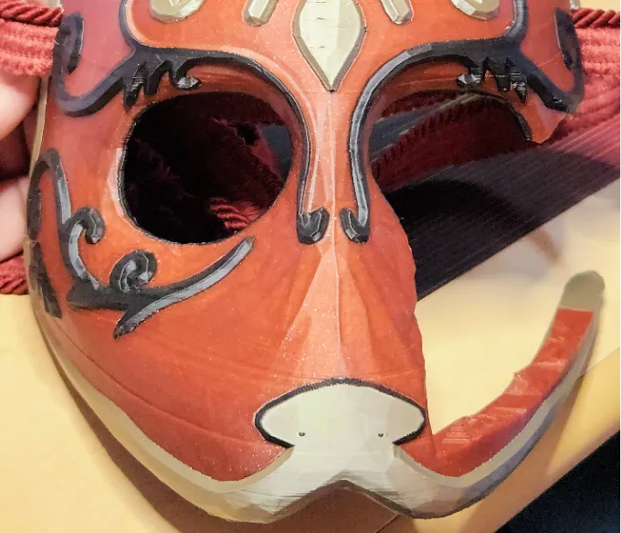 Bioshock Damaged Splicer Bunny Mask