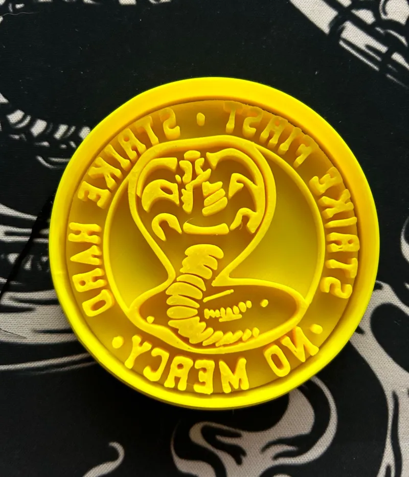 Cobra Kai Logo Cookie Cutter