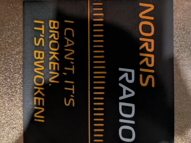 Lando Norris Team Radio Message