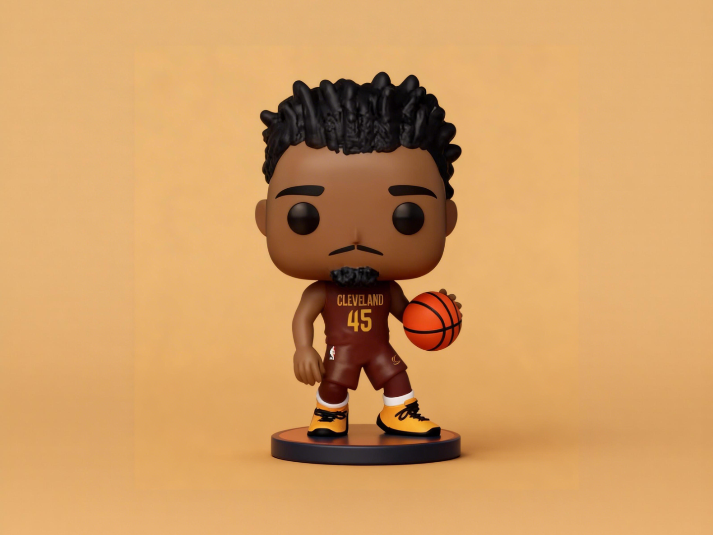 多诺万米切尔-NBA美国职业篮球系列-Funko丰高POP涂色玩具