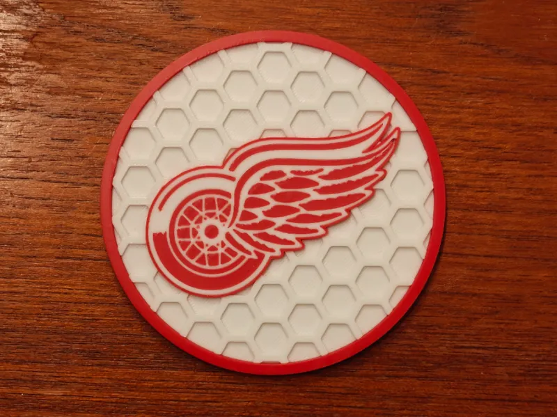 Detroit Red Wings: Hex Coaster