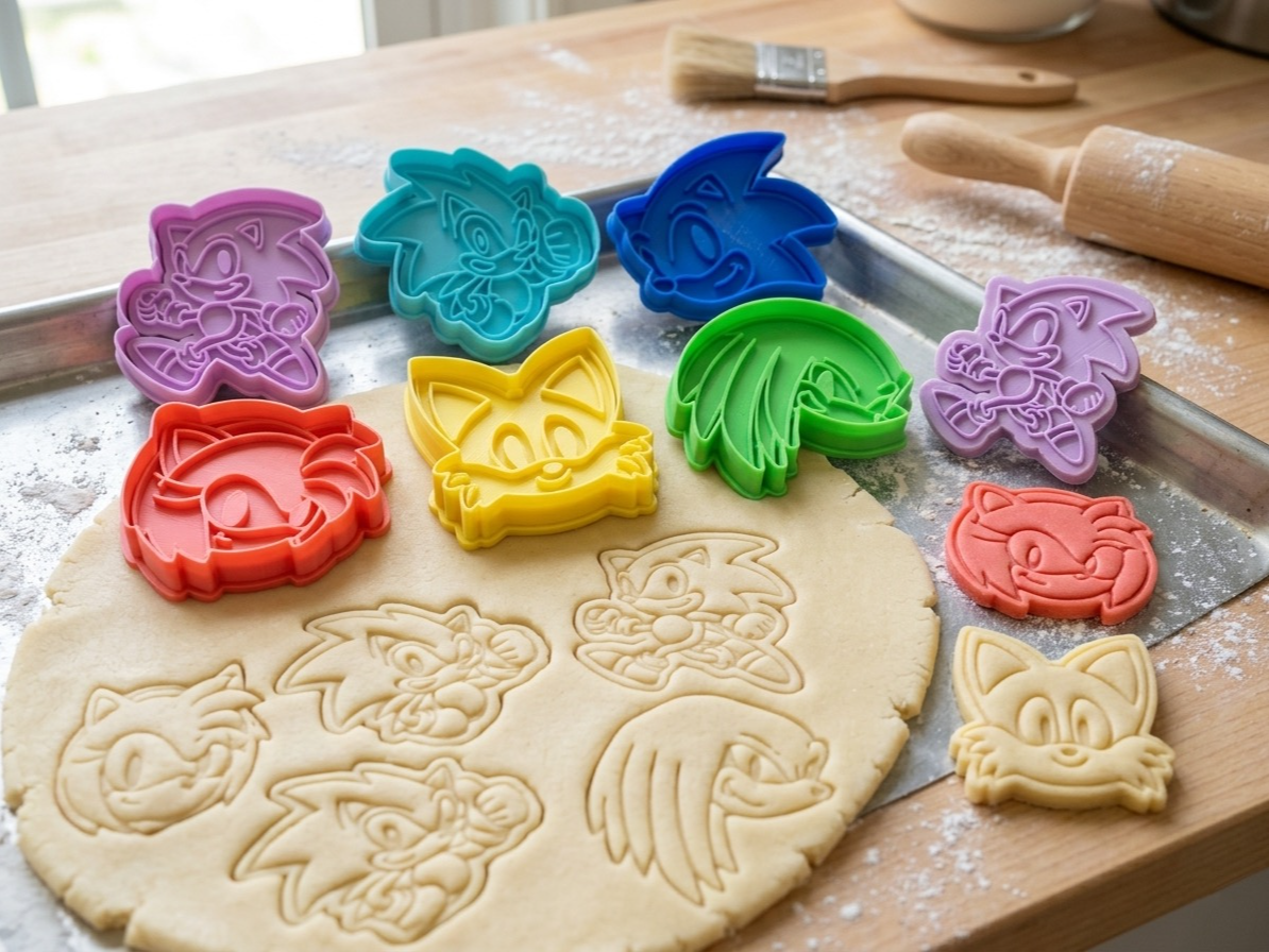 cookie cutter set sonic 