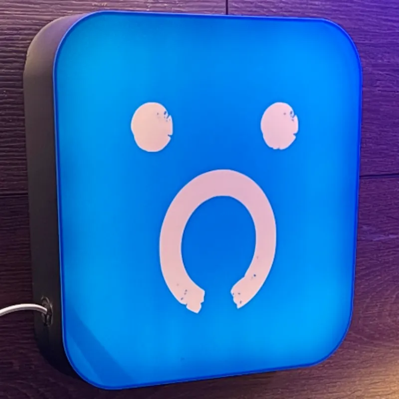 Stray Outsider Logo Light box