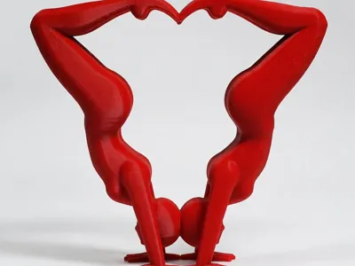 Heart Stand Valentines Day Gift