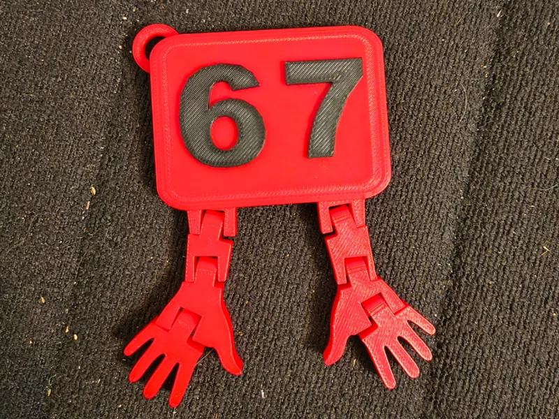 6 7  Flexi Fidget Hands
