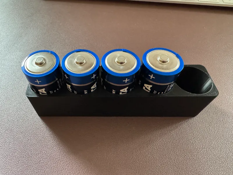 Organizer LR14 Batterien