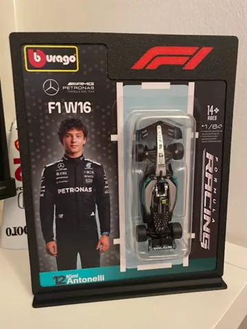 Letrero o emblema decorativo: Expositor para Miniaturas de F1 – 1:64 - Burago — vista de referencia 2