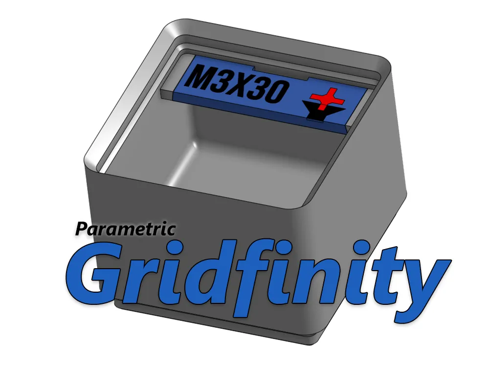 Gridfinity Parametric (Onshape) correct dimensions - Free 3D Print ...