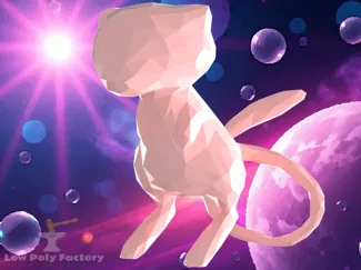 Low-Poly Mew