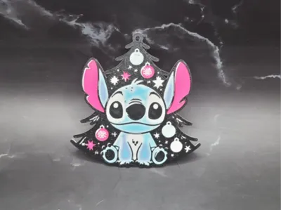 Stitch Ornament and Christmas Tree