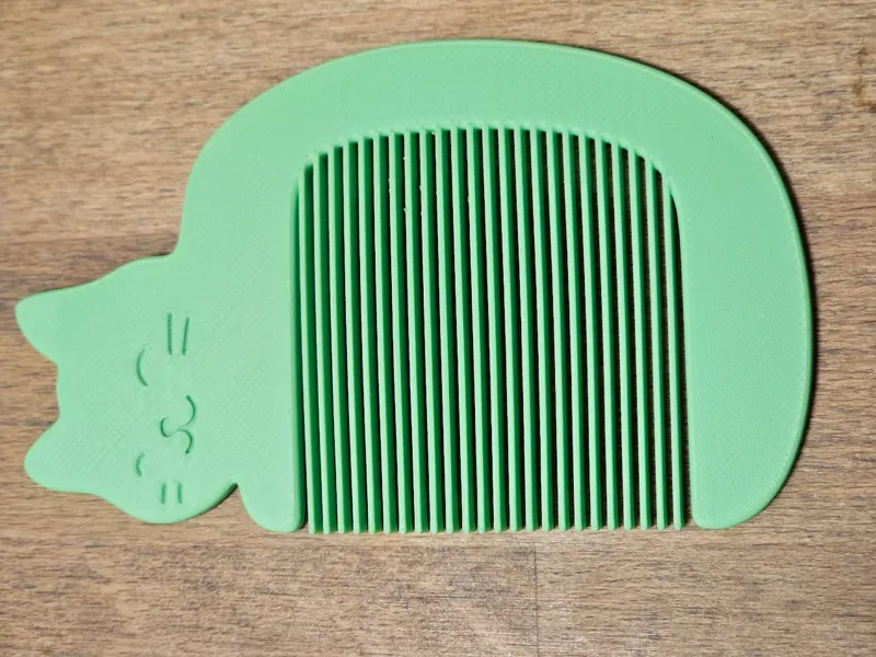 Cat-shaped hair comb #3