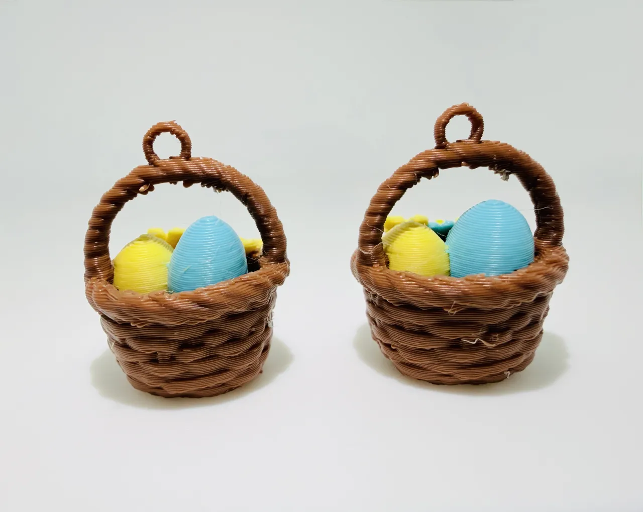 Easter Basket Earrings Cute Spring Mini Gift Set view 4