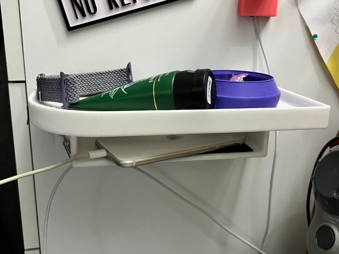 Shelf with a Phone Slot