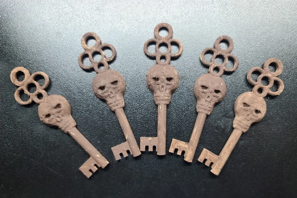 Key Proops Skeleton Skull Key Prop by HurtTree MakerWorld: Download Free 3D Models