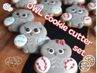 OWL cookie cutter set