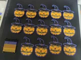 Halloween flexi llavero calabaza