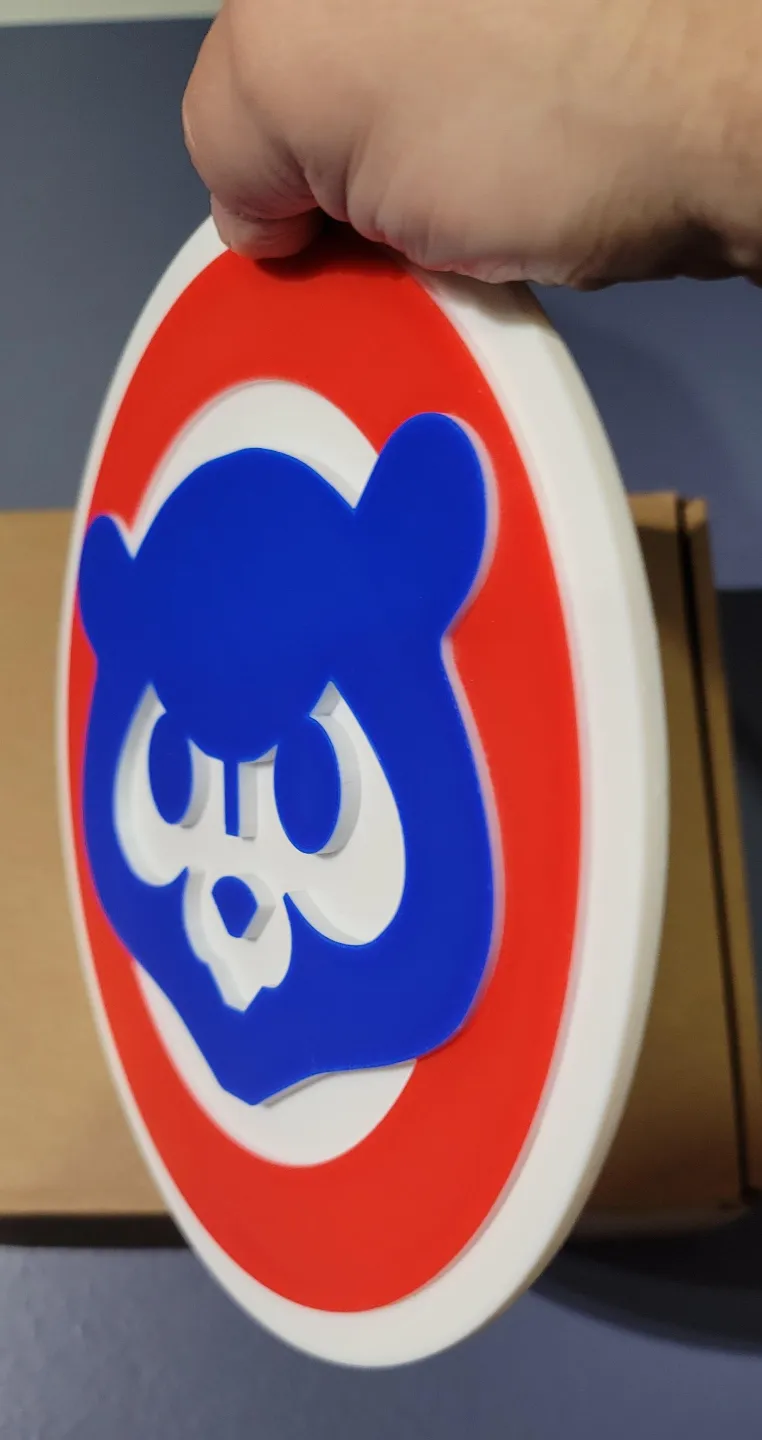 CHICAGO CUBS 1979 Logo 223mm series by mercadogarzas - MakerWorld