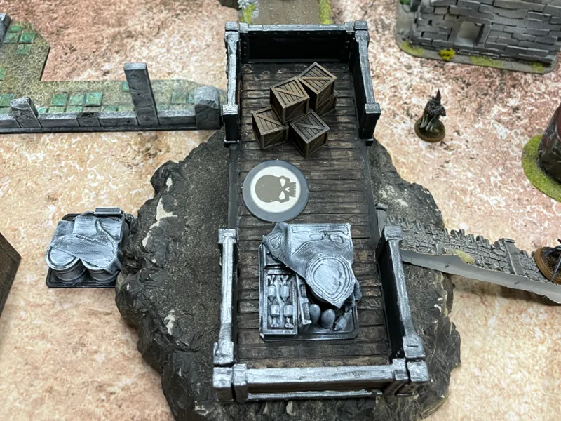 Trench Crusade - Armored Railway Wagon (one piece)