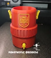 Spain - Print in Place or Removable Logo