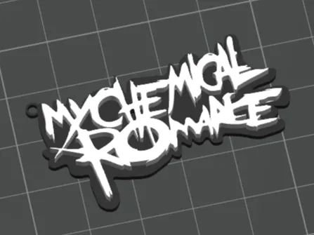 My Chemical Romance Logo Keychain