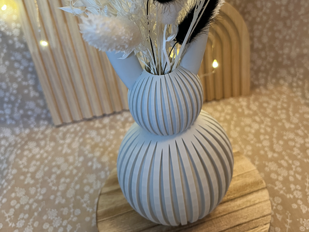 Blumenvase Hase
