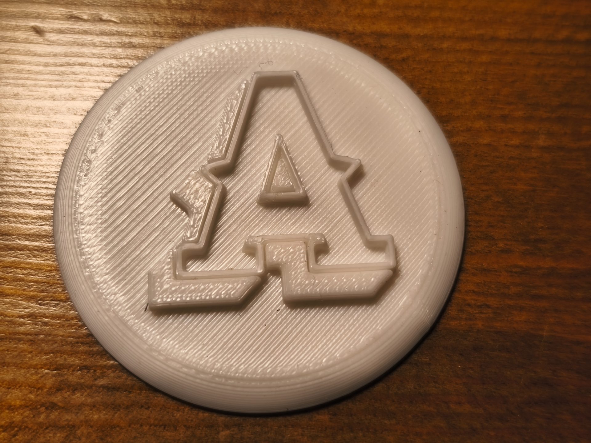 Leather stamp: letter 'A' - 28.8mm x 29.5mm