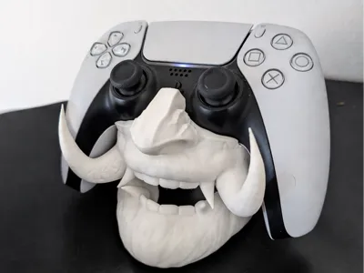 VIKING BEARD ONI MASK - PS5 controller stand