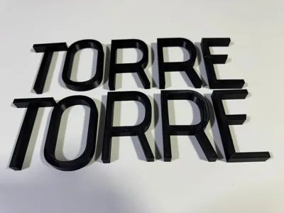 CHANNEL LETTER SIGN spelling TOWER