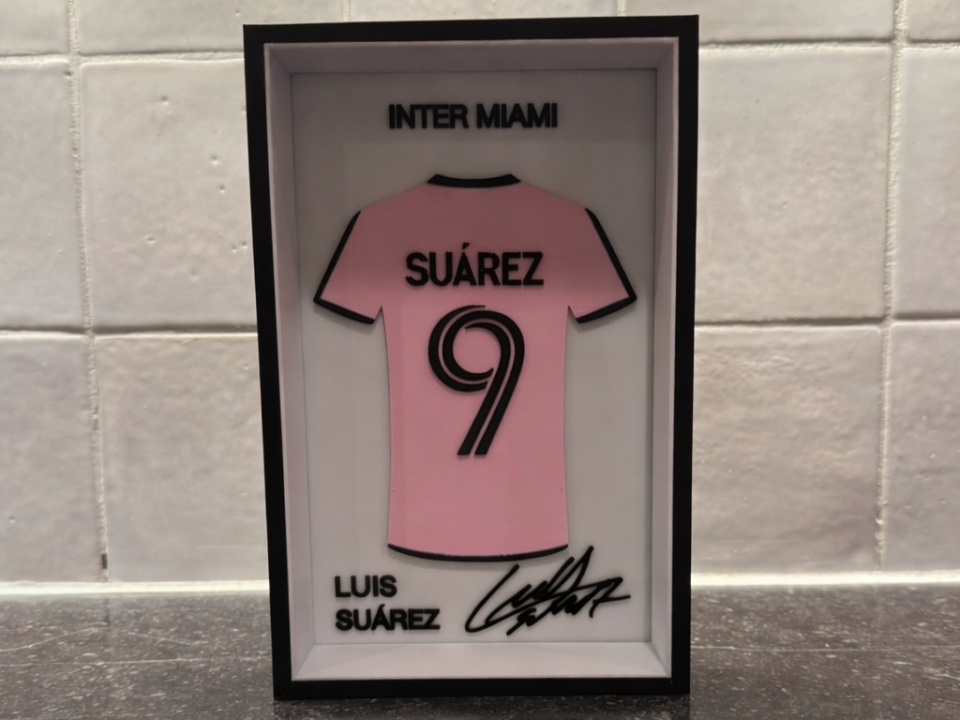 Luis Suárez - Inter Miami - Jersey Frame